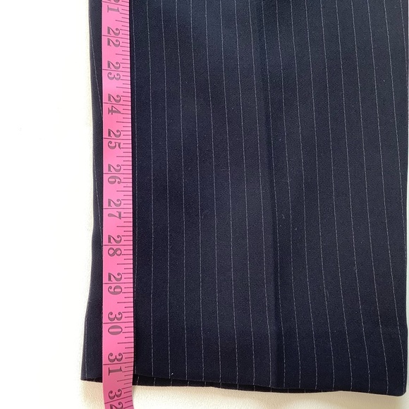 Evan-Picone 10 Navy Lined Career Pants - Picture 5 of 8